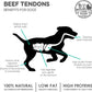 Tendon Jerky Twists 5-7 inch (6-Pack)