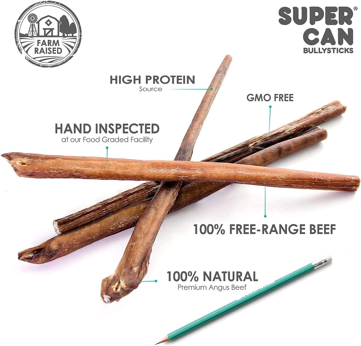 12" Standard Bully Sticks