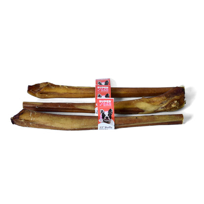 12" Mega Monster Bully Sticks | Odor-Free, Grass-Fed, Long-Lasting Dog Chews