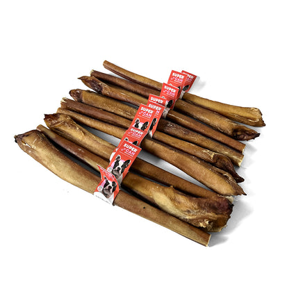 12" Mega Monster Bully Sticks | Odor-Free, Grass-Fed, Long-Lasting Dog Chews