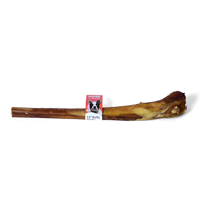 12" Mega Monster Bully Sticks | Odor-Free, Grass-Fed, Long-Lasting Dog Chews
