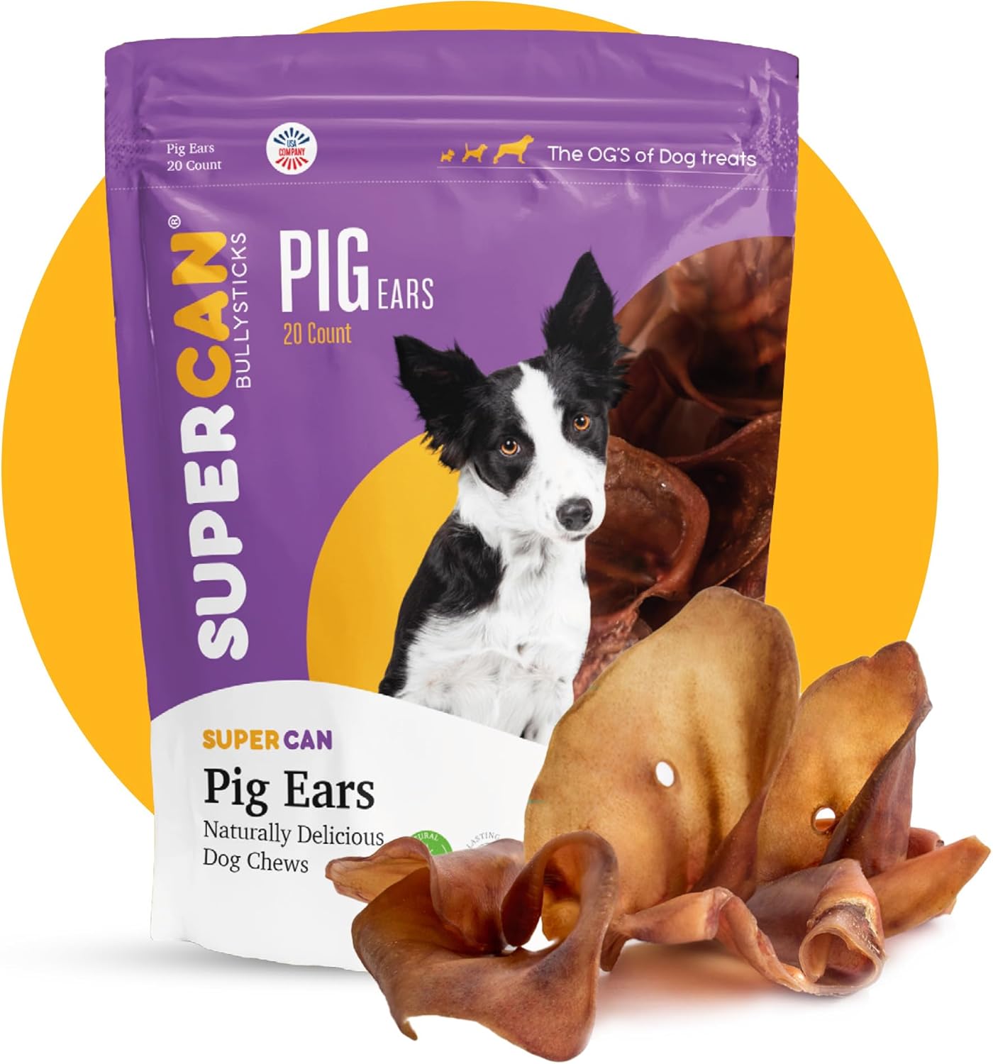 Pig Ears for Dogs – Natural, Long-Lasting Chews