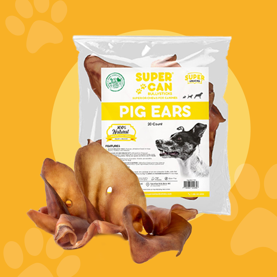 Pig Ears for Dogs – Natural, Long-Lasting Chews