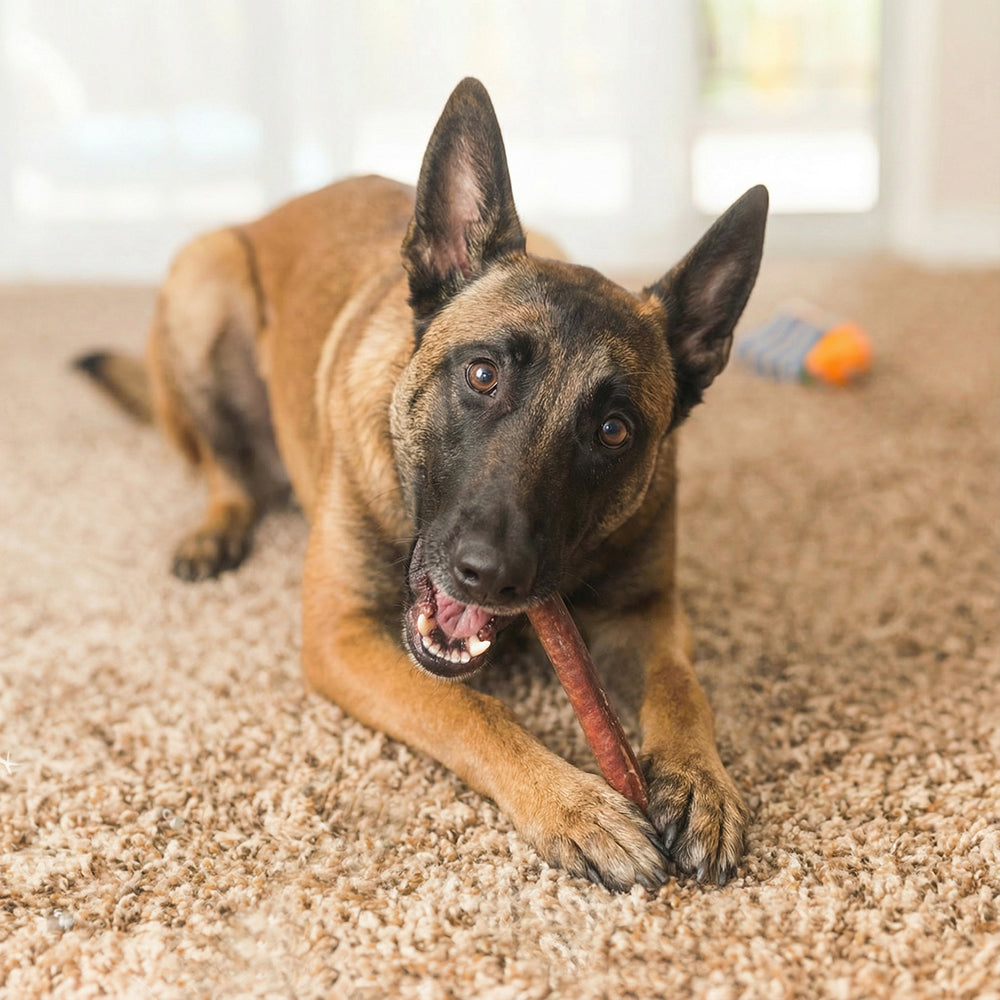 long lasting bully sticks for large dogs aggressive chewers