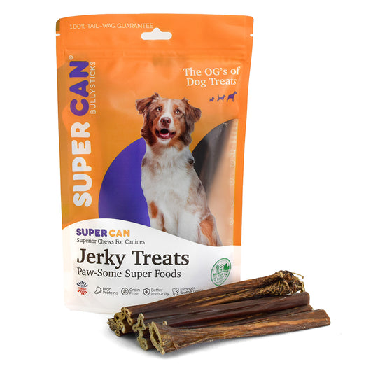 SuperCan Long Lasting 6-inch Gullet Sticks for Dogs 8onz