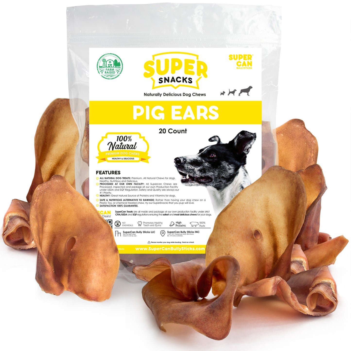 Pig Ears (20-Pack)